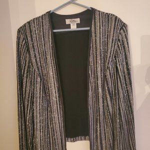 Formal Blue/Silver Over-Jacket